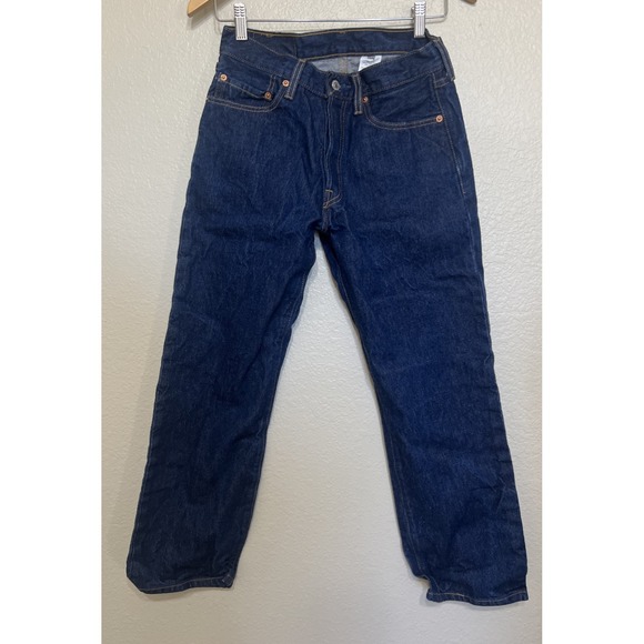 Vintage Levi's 501 Jeans 30x30 Dark Wash Button Fly 2003 - Picture 5 of 16